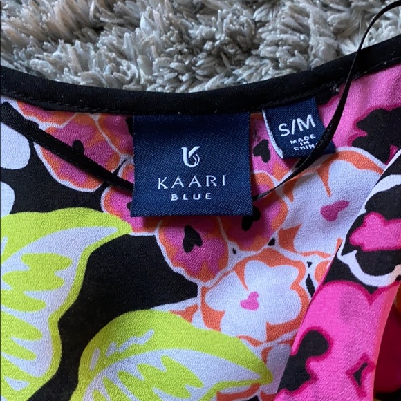 Kaari Blue Colorful Floral Cover - Picture 3 of 3